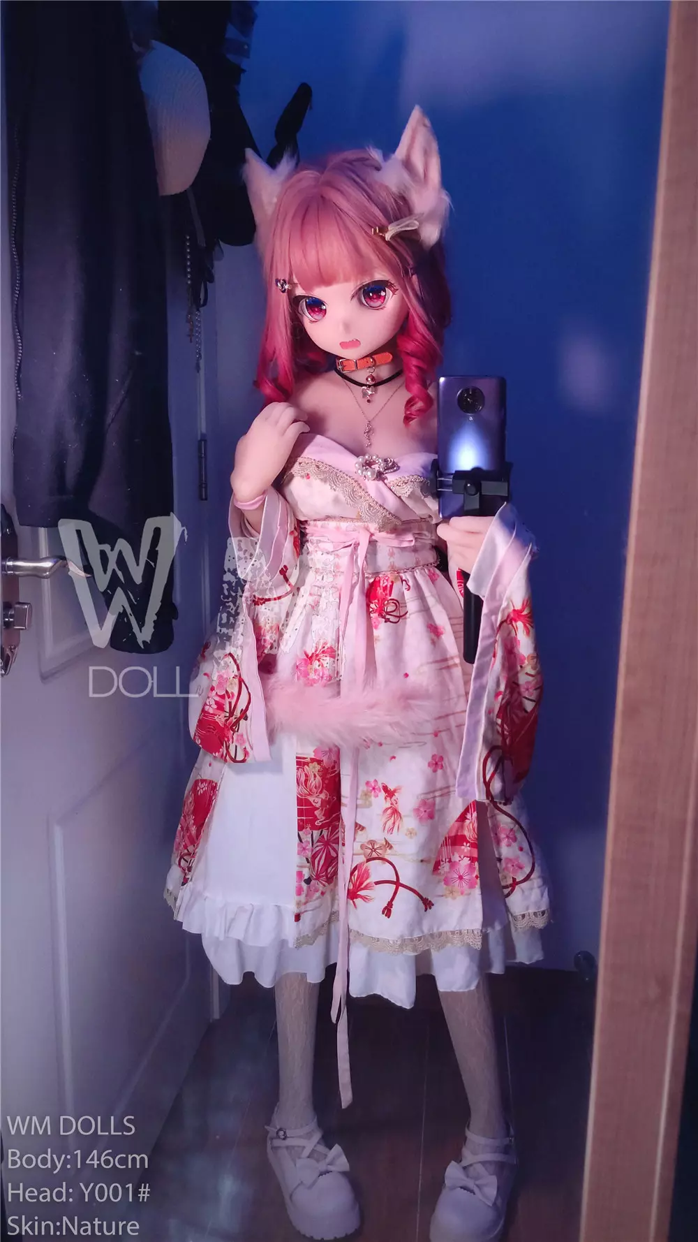 WM S-TPE 146cm Anime Sex Doll with PVC head#Y001